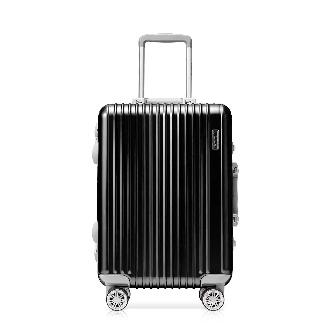 Diplomat Aluminum Frame Trolley Suitcase, Starlight Carry-On Luggage, 20-Inch Travel Suitcase with Password Lock for Men And Women, TC-9032