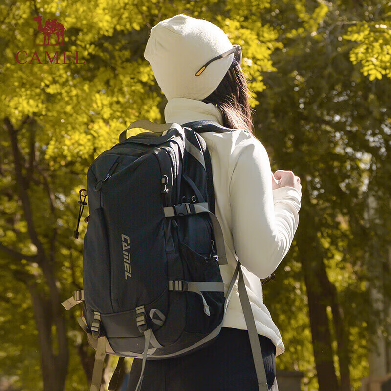 CAMEL Professional Lightweight Outdoor Backpack Large Capacity Hiking Travel Mountaineering School Backpack 575C977040