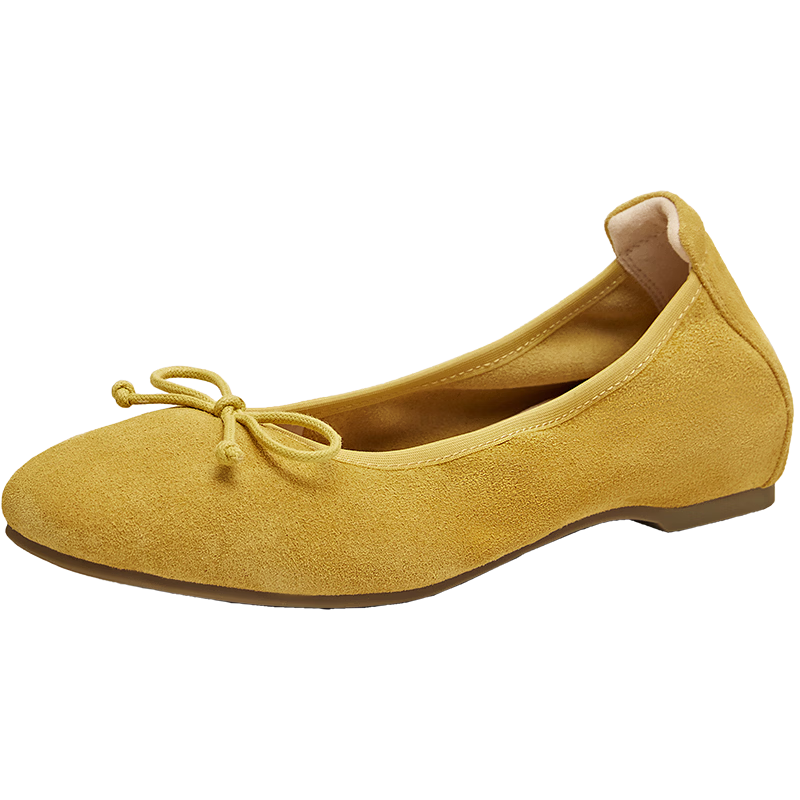 TEENMIX Hou Minghao Recommended Rainbow Soft Candy Soft-Soled Low-Cut Flats, Ballet Mary Jane Shoes for Women, New Style Flat Shoes