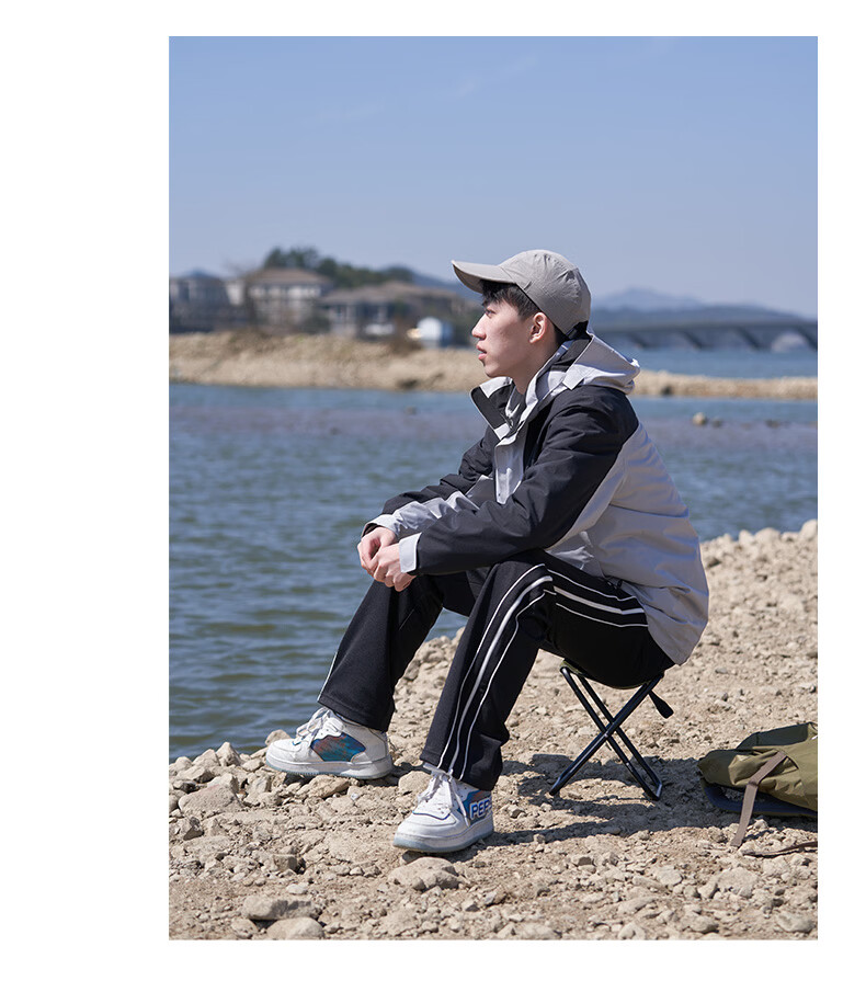 MOBIGARDEN Mountain Outdoor Folding Stool Fishing Chair Aluminum Alloy Camping Stool NX22665033 Spruce Green 6