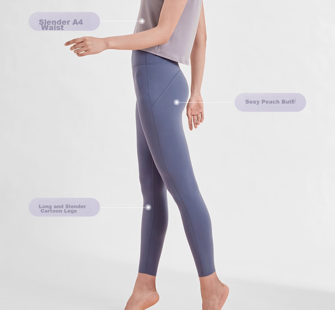 Keep Warm Yoga Pants, One Size High-Waist Butt-Lifting Yoga Pants for Women, Fitness Leggings, Naked-Feel Sports Tight Pants 12393 Classic Black 11