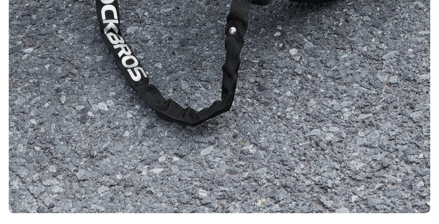 ROCKBROS Bicycle Lock Electric Scooter Chain Lock Anti-theft Chain Ring Lock Mountain Road Bike Lock Ring Lock 23