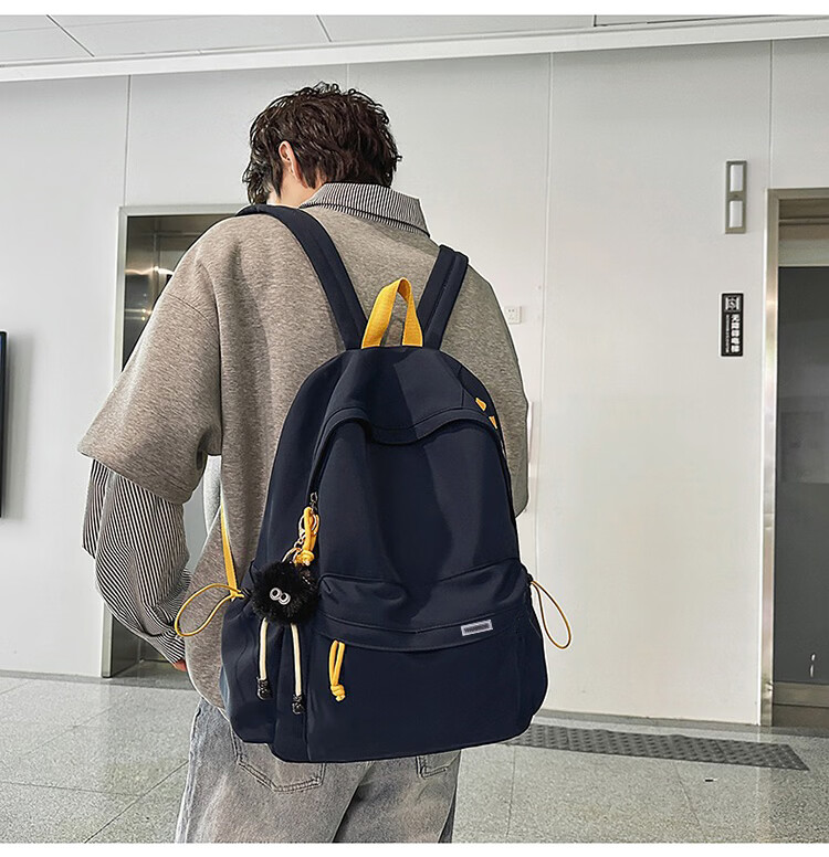 Warrior Backpack Middle School Boys High-Value Double Shoulder Bag High School College Student Large Capacity Campus Trendy Travel Bag for Girls 3