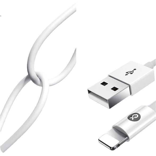 Кабель BIAZE для Apple Lightning, быстрая зарядка, короткий провод для зарядки наушников Bluetooth, AirPods 3/2/1/Beats Powerbeats Pro