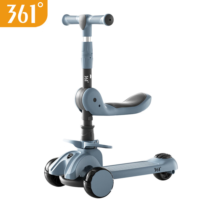 361° Kids Scooter 1-3-6-12 Years Old Sit and Ride Boys Girls Kick Scooter Gift 611A