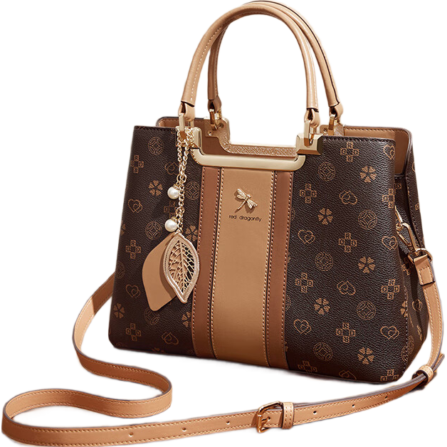 RED DRAGONFLY 2026 New Women's Handbag, Crossbody Shoulder Bag, Large Capacity Tote Bag, Birthday Gift for Mom