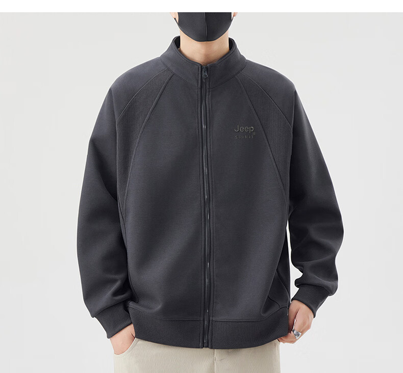 JEEP SPIRIT Men's Jacket Hoodie High-End 2026 Spring Autumn Stylish Sport Casual Trendy Top 10