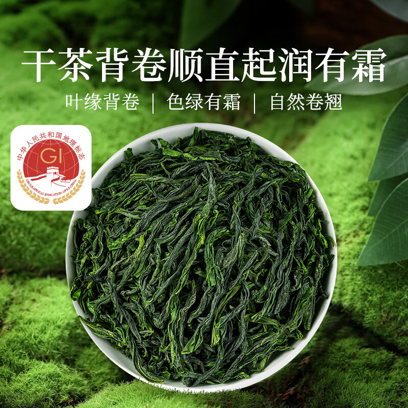 贡苑绿茶六安瓜片250g新茶春茶头采高山正宗安徽散装茶叶自己喝