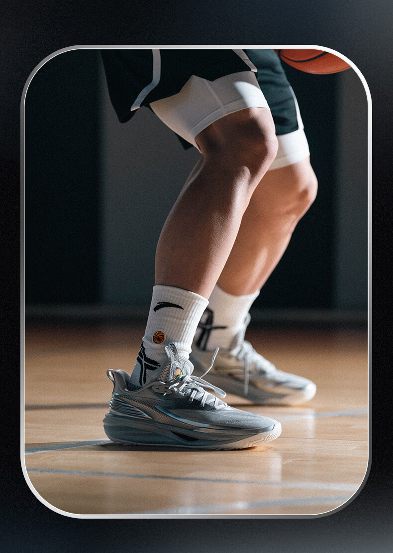 Anta Chasing Light Carbon Plate Basketball Shoes Lightweight Non-Slip Durable Shock Absorption Professional Low-Cut Guard Sneakers 23