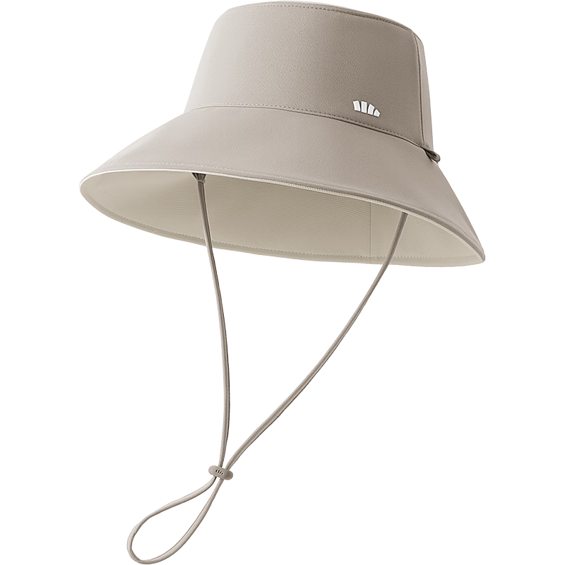 Beneunder Women's Reversible Fisherman Hat Sun Protection UV Face Covering AL501 Gray Beige