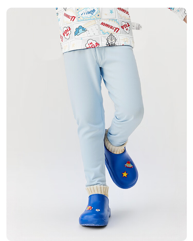 Balabala [balaOne] Boys' Thermal Pants 2026 Spring Sleepwear Leggings 2-Pack 17