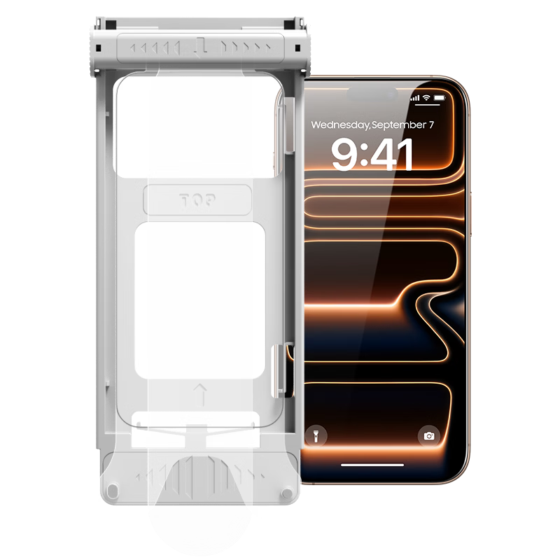 LLUNC [2-Pack] Tempered Glass Screen Protector for iPhone 17 Pro Max Ultra-Thin HD Full Coverage Anti-Drop Dustproof Anti-Fingerprint Cleanroom
