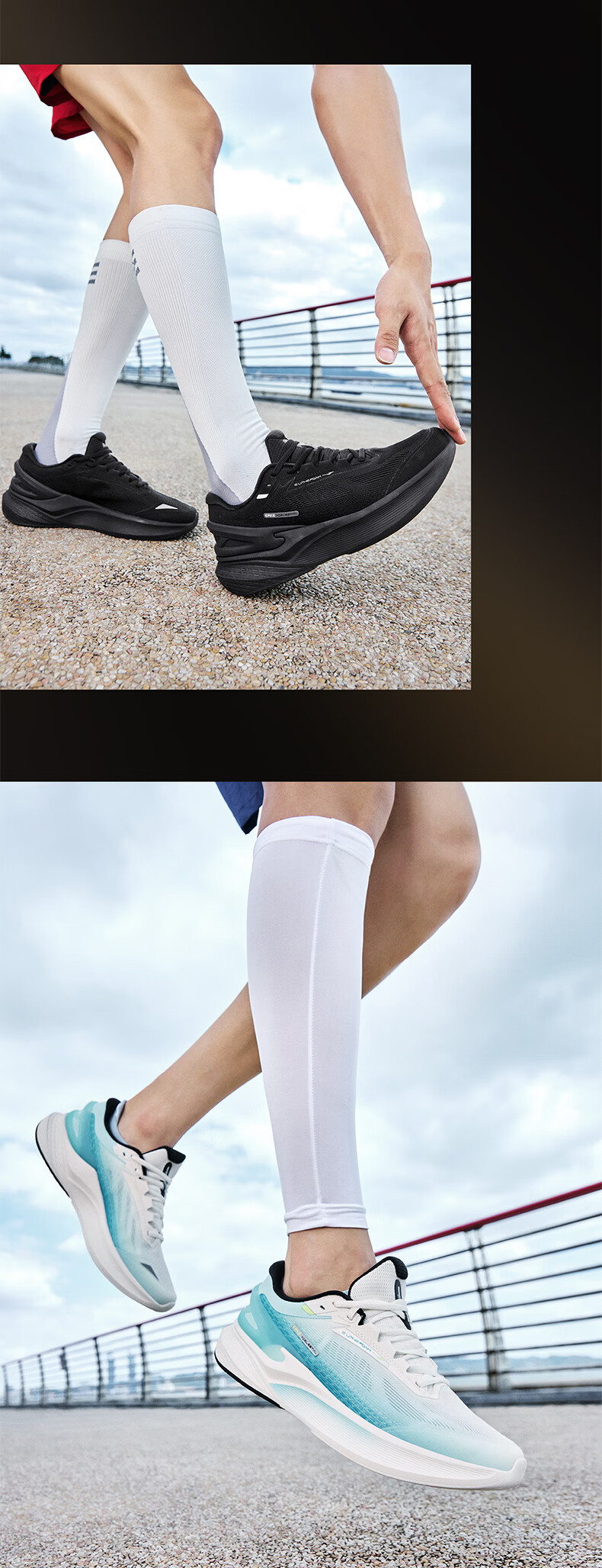 ERKE Sports Shoes Autumn Winter Running Shoes Tianma 5 Men's Soft Cushioning Shock Absorption Non-slip Wear-resistant Running Shoes 51126103246 3