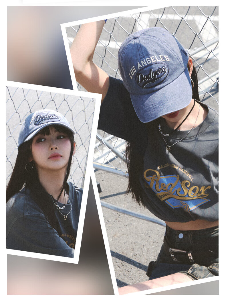 MLB Unisex KARINA Vintage Baseball Cap 38 Goddess Festival Gift 3ACPV165N-07INS 16