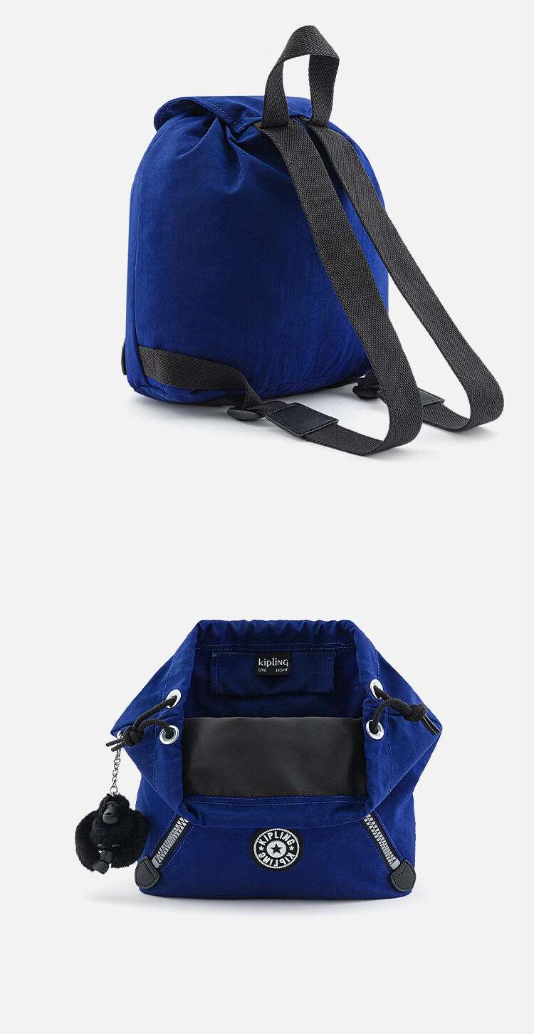 Kipling NEW FUNDAMENTAL S Navy Blue Backpack 38 Women's Day Gift 2