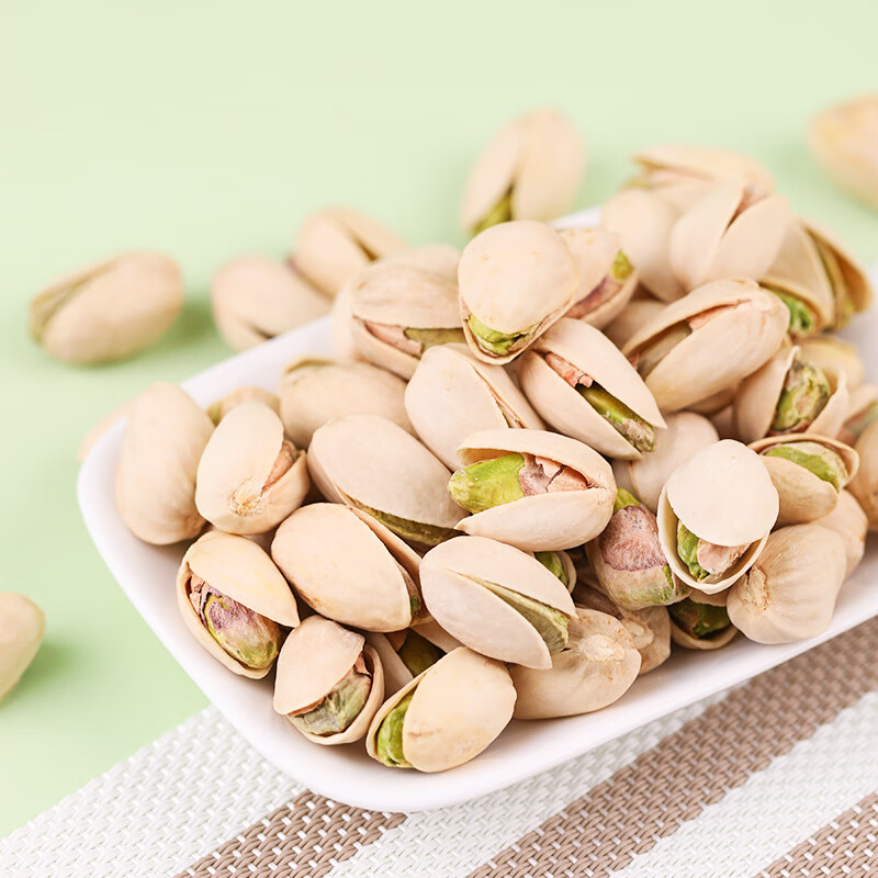 加州原野开心果228g/袋 无添加不漂白自然开原味自营坚果炒货休闲办公零食