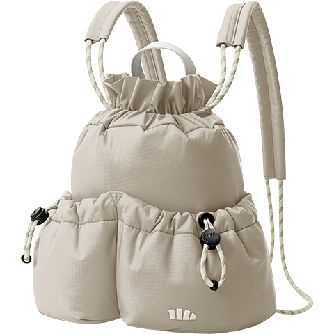 Beneunder Puff Double Shoulder Bag Women's Travel Lightweight Large Capacity Backpack School Commuter Hiking High-Value Gift for Girls