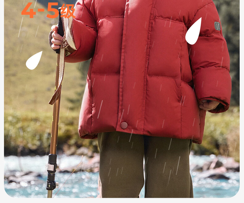 Ciciibear Baby Down Jacket Unisex Kids Winter Thickened Extreme Cold Warm Puffer Coat with Three-Proof Technology 3