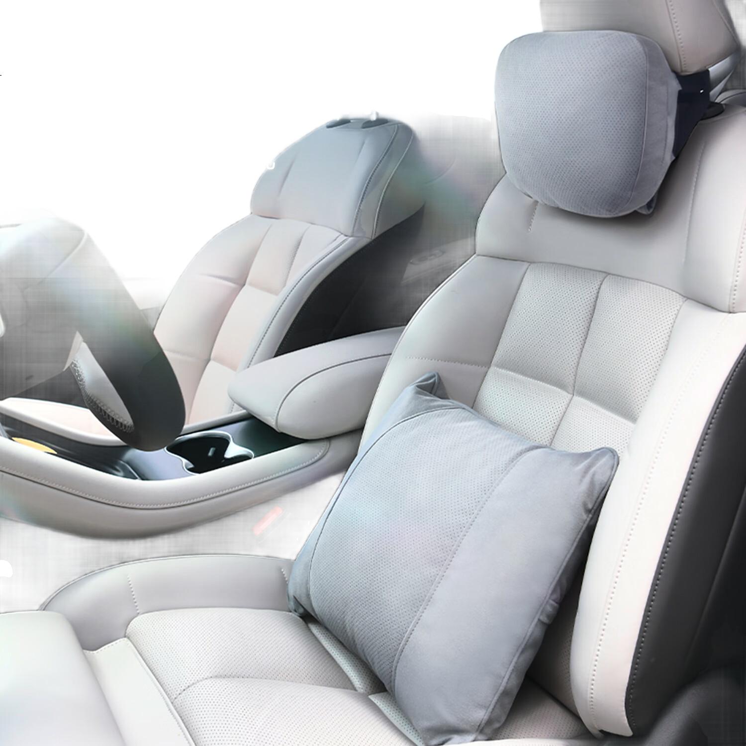Автомобильный подголовник Deli для Maybach, комфортная дышащая подушка для шеи, съемная и моющаяся, регулируемая, подходит для Xiaomi и Mercedes-Benz