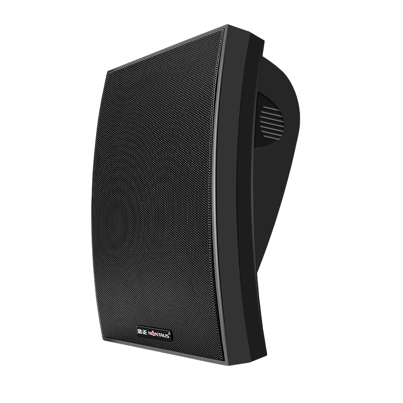 NINTAUS Wall-Mounted Speaker Hanging Type Constant Voltage Speaker Background Music Public Address System for Supermarkets, Malls, Shops, Dance Studios, Restaurants, Conference Rooms, Home Use W6-6 Bl