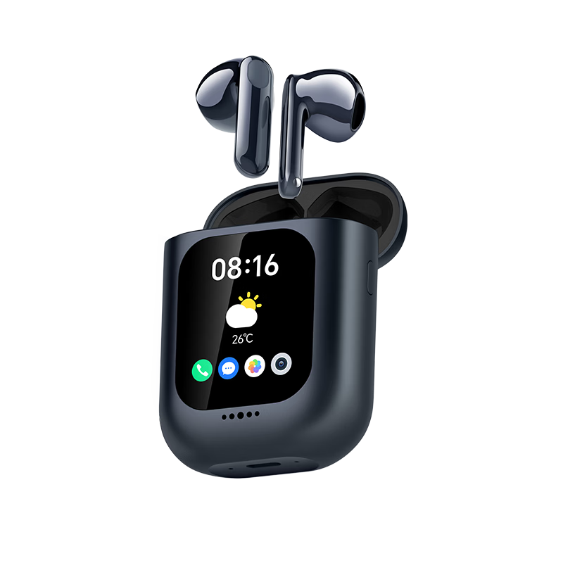 Honor Choice AI Call Earphones Honor Earphones Bluetooth Earphones Small Screen Phone Youth Earphones Social Communication Photo Study Helper Voice Companion Star Black