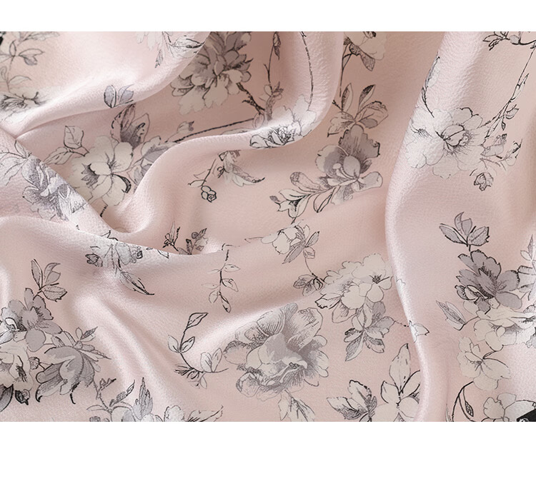 Shanghai Story 100% Mulberry Silk Square Scarf for Women Pearl Satin Gift Box Valentine's Day Birthday Gift for Girlfriend 8