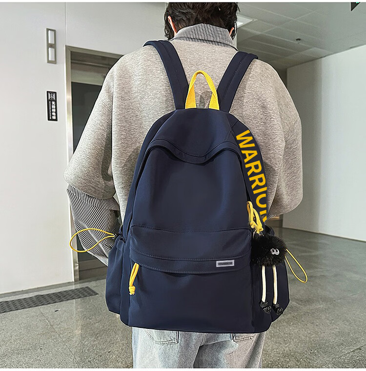 Warrior Backpack Middle School Boys High-Value Double Shoulder Bag High School College Student Large Capacity Campus Trendy Travel Bag for Girls 2