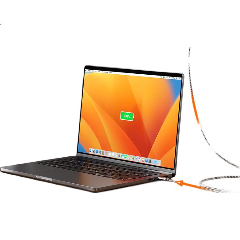 Кабель CABLE CREATION USB 3.2 Gen2 Dual-Head Type-C, 10Gbps, 5A Fast Charging, PD100W, 0.91м, черный