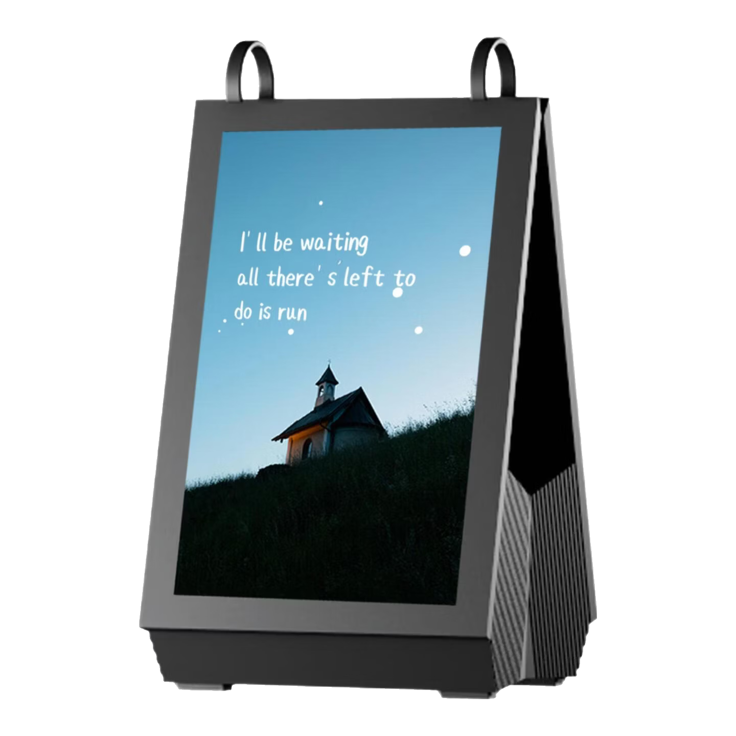 CC&JBL Time Album Floating Lyrics Speaker Electronic Photo Frame Floating Subtitles Bluetooth Speaker Home Desktop Calendar Frame Smart Home Birthday Gift for Men and Women