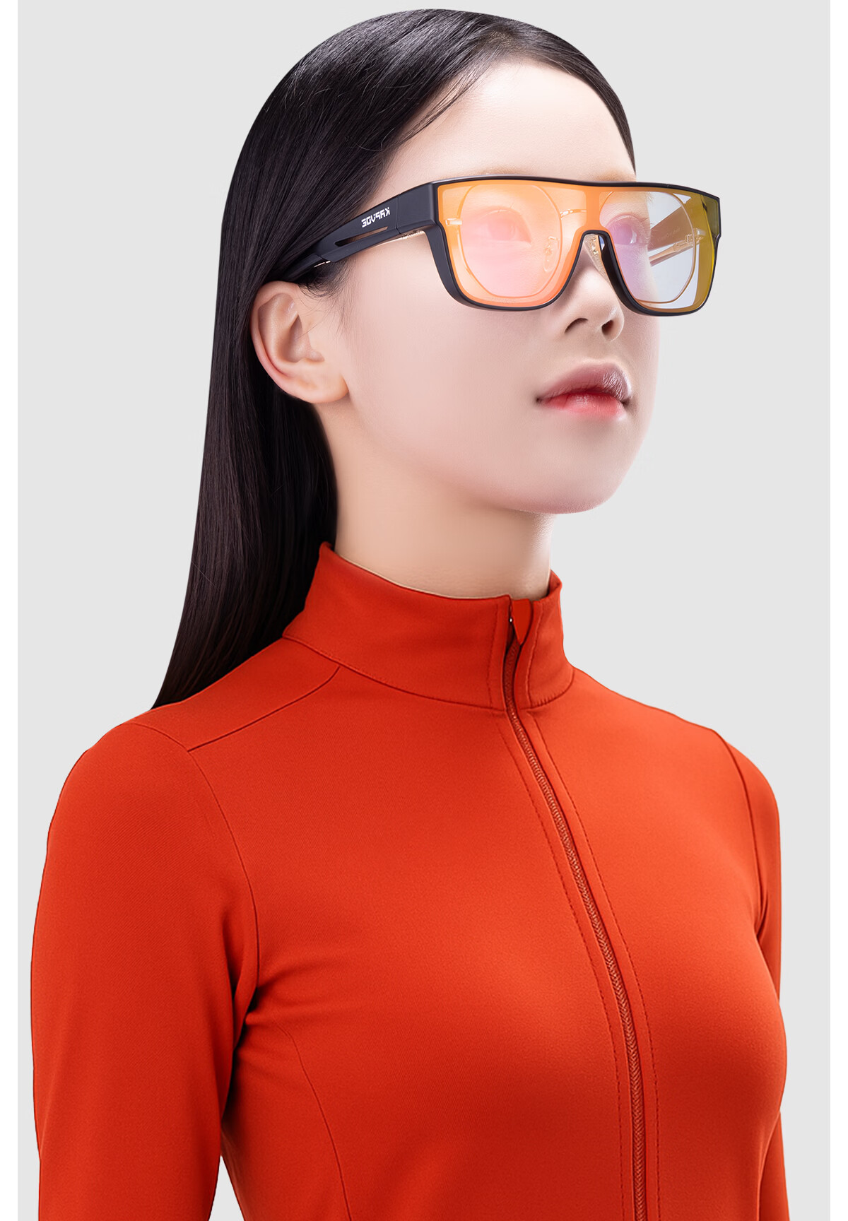 KAPVOE Cycling Glasses, Myopia Over- Glasses, Day And Night Use, UV Protection, Windproof, Dustproof, Large Frame, Photochromic Goggles 14