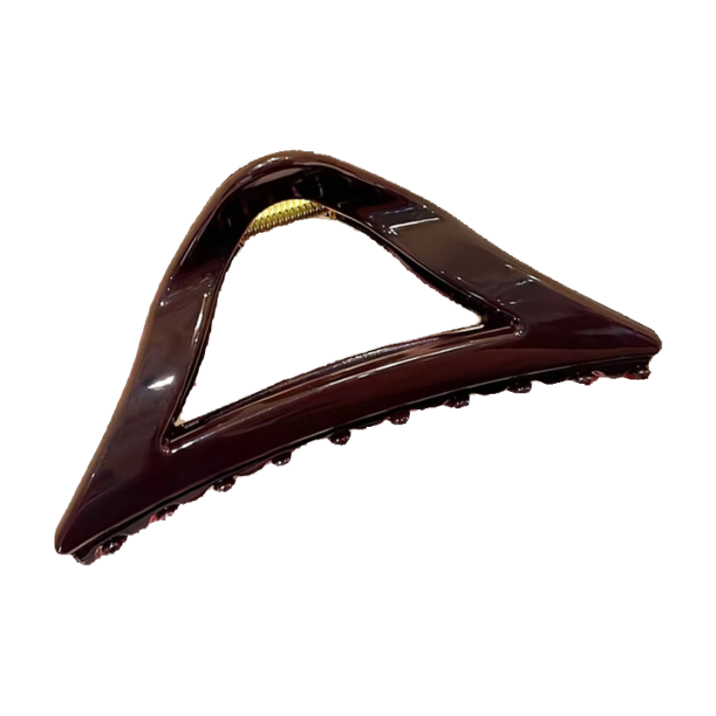 Dongyi Premium Light Luxury Style Large Hair Claw Clip for Women High-End Shark Clip for Thick Hair New Back of Head Hairpin