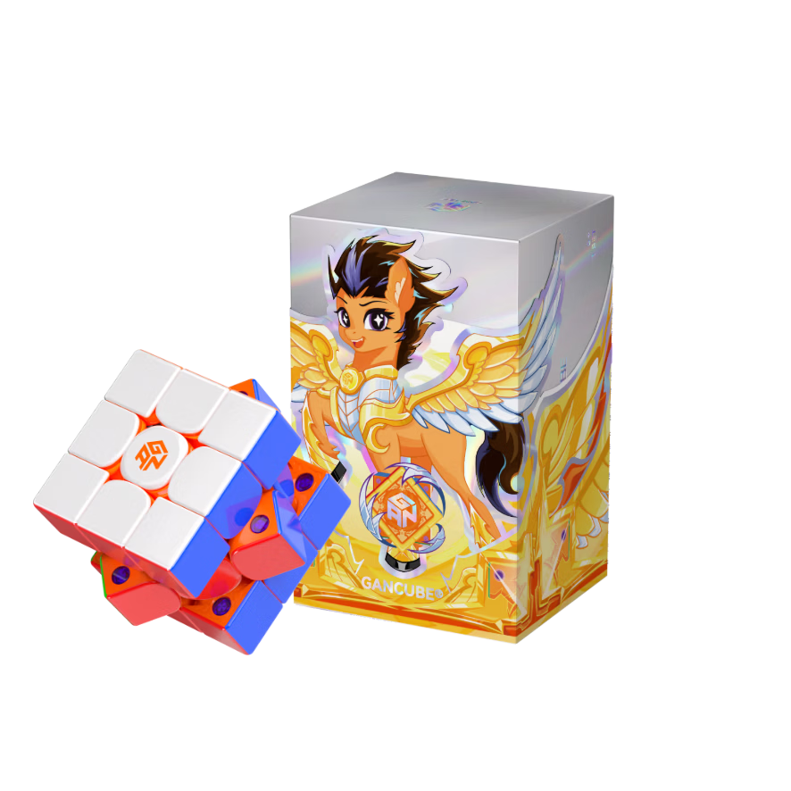 GAN Magic Cube Smart 3x3 Children's Educational Puzzle Magnetic Competition AI Teaching Gift iCarry4 Year of the Horse New Spring Edition
