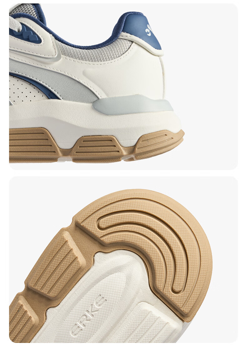 Erke Men's Sneakers 2026 Summer New Comfortable Breathable Thick Sole Height Increasing Casual Sports Shoes | Yibu 35