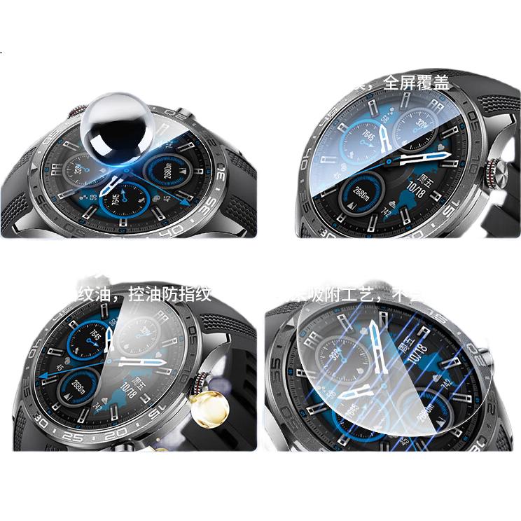 Защитная пленка для экрана Smorss для Honor Watch 5 Pro, комплект из 2 шт., закаленное стекло, ультрачистая, устойчивая к царапинам и падениям