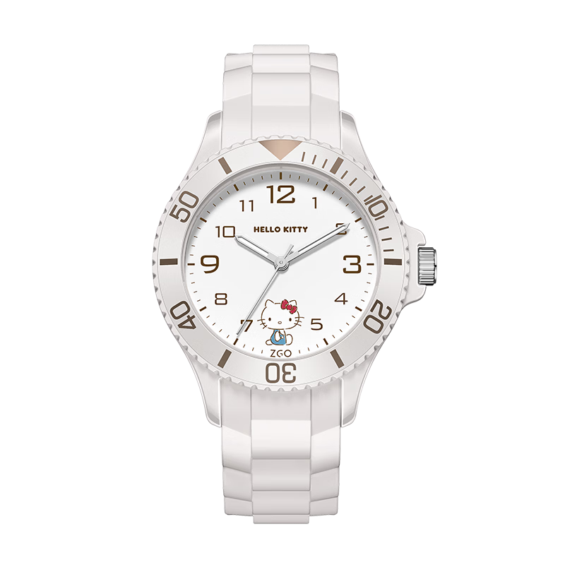 Hello Kitty Sanrio Student Watch Girls Simple Quartz Watch Middle School Primary School Kids Digital Watch Student Gift