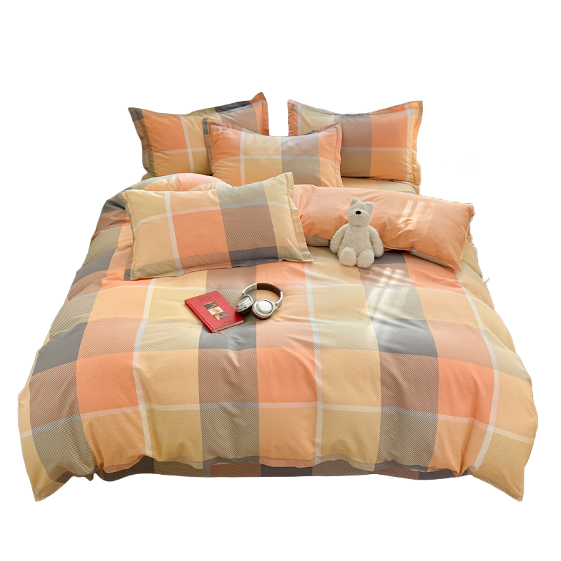 MUJI 100% Cotton Duvet Cover 200x230cm Home Bedding Single Piece