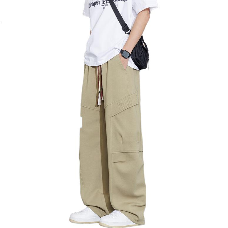 Мужские брюки I'M DAVID Japanese-Style Cargo Pants, свободные, широкие, повседневные, летние, размер L