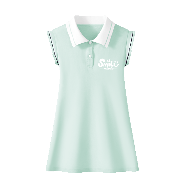 Disney Kids Cute Girls Polo Dress 2026 Summer New Children's Sports Skirt Popular Girl Princess Dress