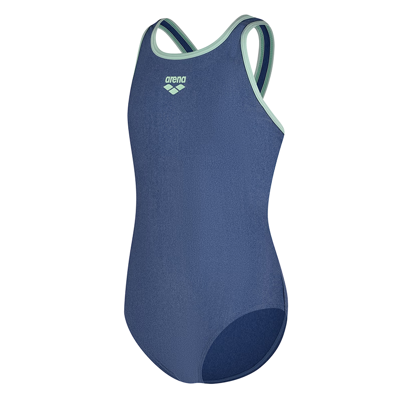 Arena Kids 2026 New Sleeveless One-Piece Triangle Swimsuit Girls Youth Comfortable Training Swimwear