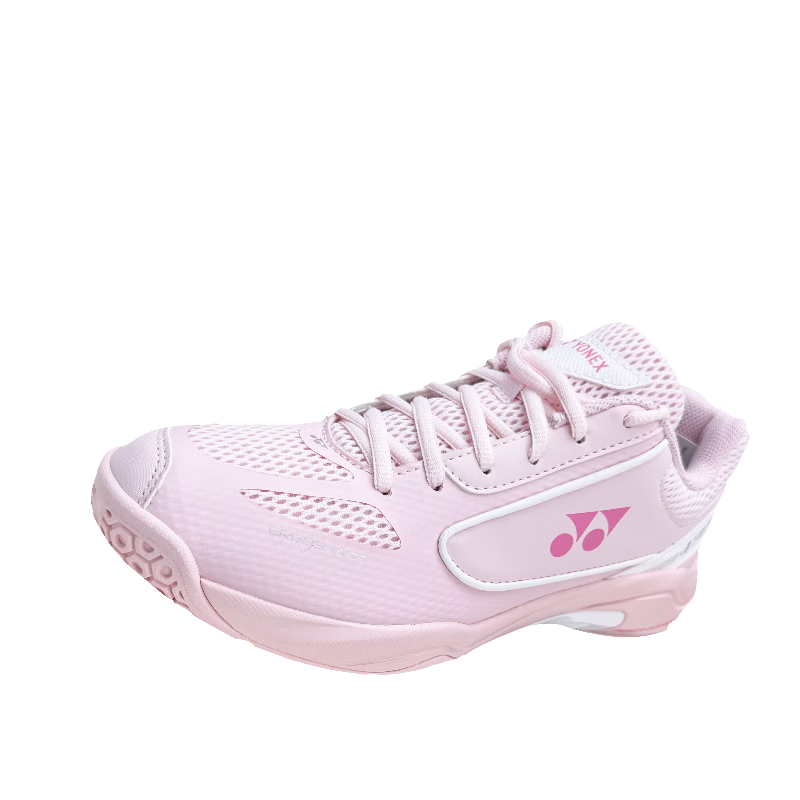 YONEX Badminton Shoes SHB470CR Light Pink 37.5 Breathable Non-Slip Shock Absorption Sports Shoes for Competition and Training