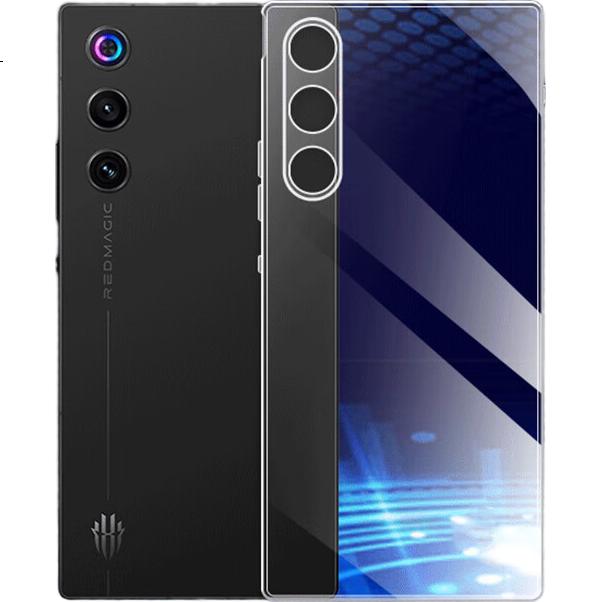 Противоударный чехол KMaxAI для Nubia Red Magic 10 Air, ультратонкий, с полной защитой объектива, противоударный TPU, кристально чистый, простой, мягкий, прозрачный
