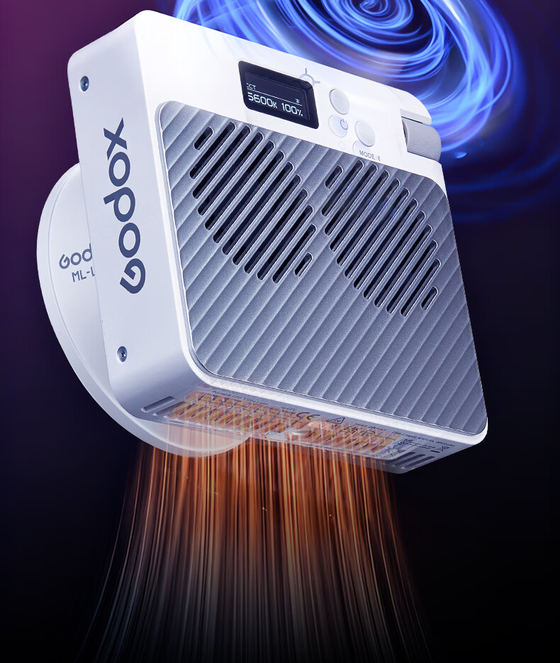 Godox ML80BI Continuous Fill Light Handheld Photography Light Portable COB Outdoor Shooting Video Light 18