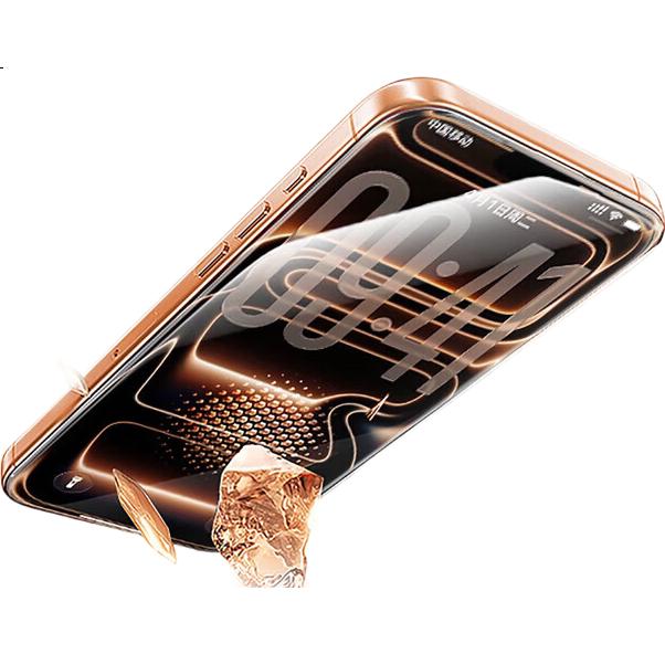 Защитное стекло Mofajiang для Apple iPhone 17 Pro Max, ультра-прозрачное, противоударное, полное покрытие, комплект из 2 шт.