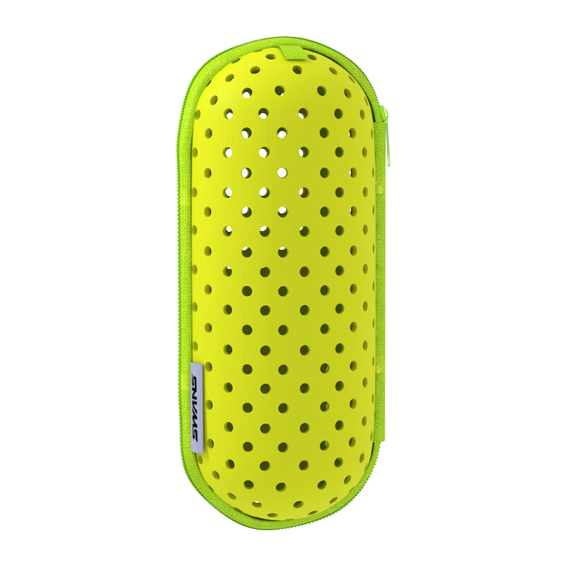 SWANS Swimming Goggles Case, Breathable Lightweight Eyeglass Case, Professional Waterproof Large-Sized Goggles Storage Box, Portable Swimming Equipment, Gree