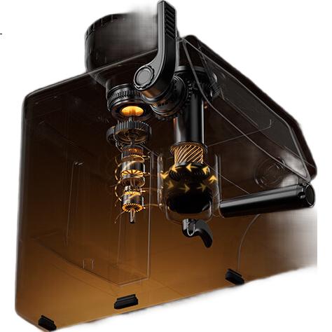 Кофемашина Pedrocchi S60 Ultra, полуавтоматическая, с кофемолкой, для американо и эспрессо, домашняя и коммерческая, с интеллектуальным помолом и темпером