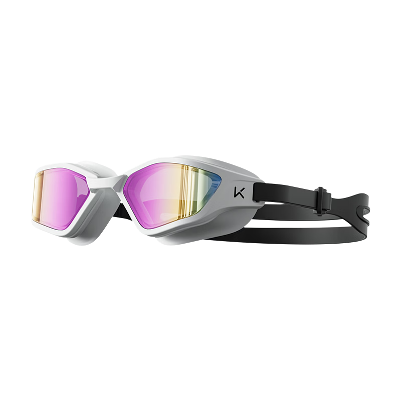 Keep Mist Shield Swimming Goggles Unisex HD Professional Advanced Long-lasting Anti-fog Swimming Glasses Phantom Mirror Electroplated White