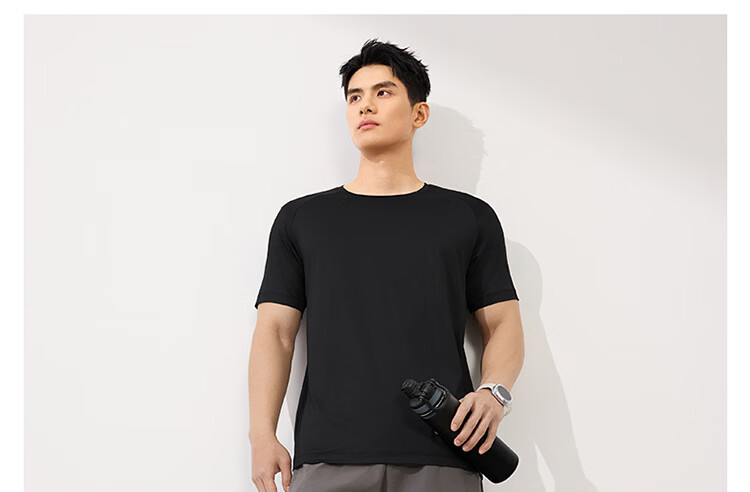 361° Men's T-Shirt Spring Summer New Quick-Dry Loose Fitness Sports Casual Cool Short Sleeve Top 652624128-5 19