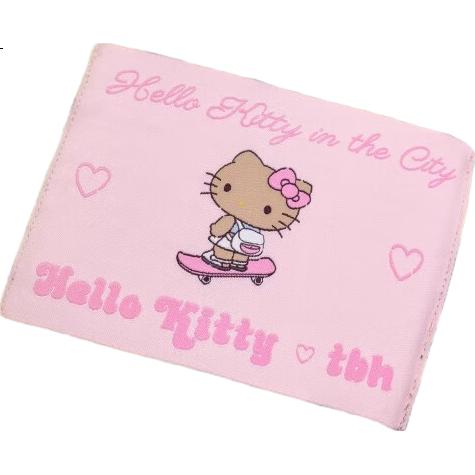 Плед флисовый с принтом Hello Kitty от tbh, теплый, для дивана, офиса, дома, размер 290x162 см