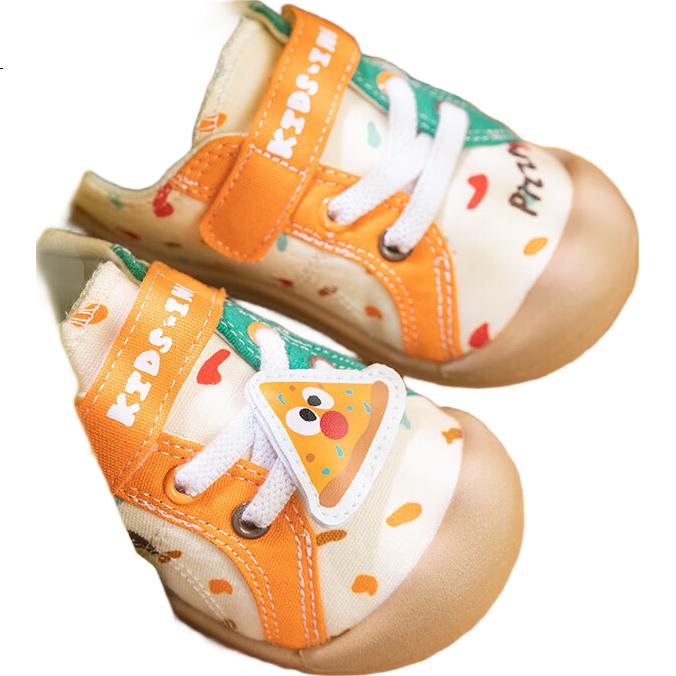 Детские кроссовки kids.ing Cadix, для детского сада, для мальчиков и девочек, малышей, нескользящие, с мягкой подошвой, цвет оранжевый, размер 32