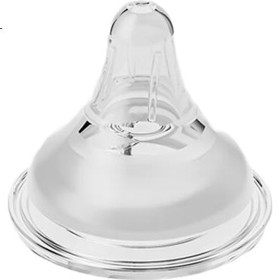 Бутылочка для кормления Evorie Exquisite Series, широкое горлышко, PPSU, 240 мл, персиково-белая, 3-6 месяцев
